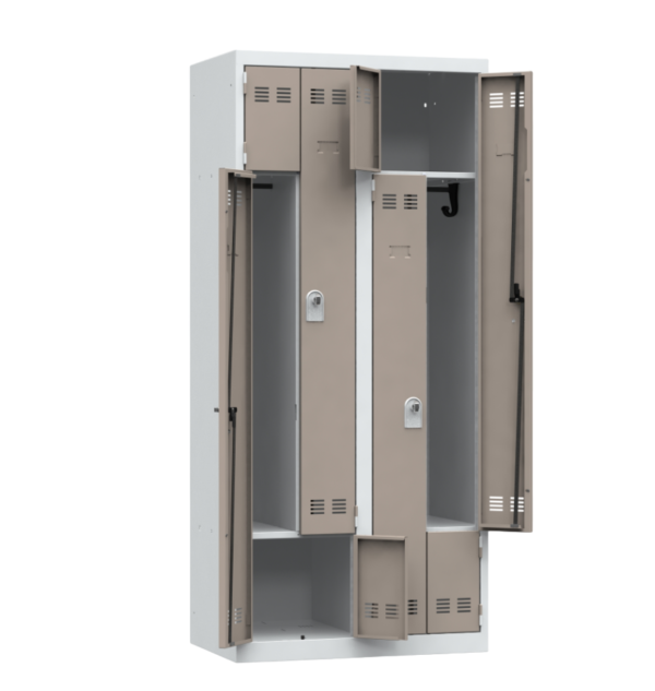 VESTIAIRES MONOBLOC GAIN DE PLACE - TUBO BURO